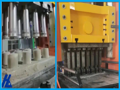 山西煤矸石成型使用華隆伺服螺旋壓力機(jī)，變廢為寶